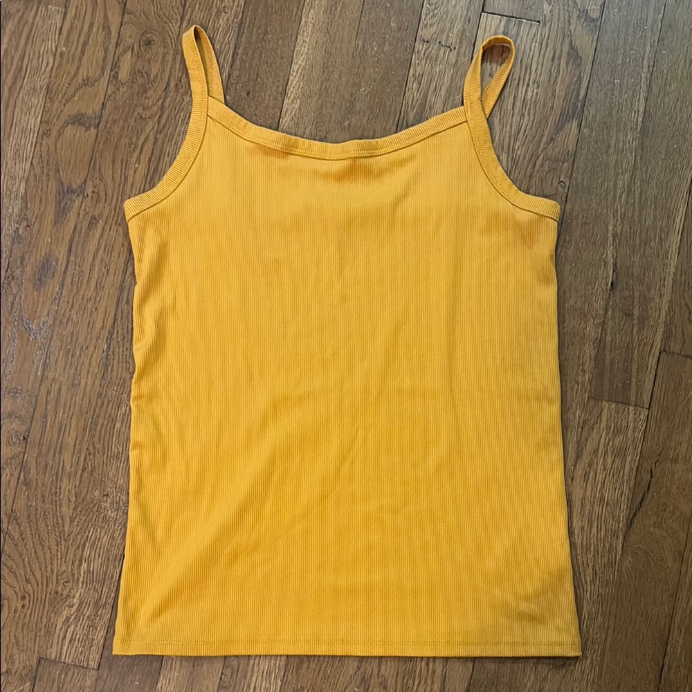 No Boundaries Girl’s Yellow Tank Top, Size XL (15-17)